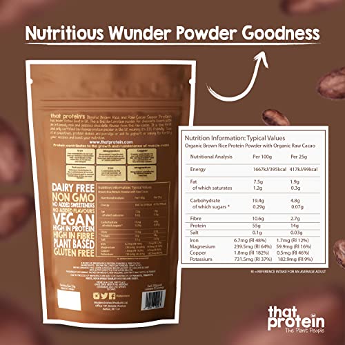 Vegan Protein Powders - Gluten Free, Low FODMAP, & Vegan Chocolate Protein Powder That Protein buy australia supplements