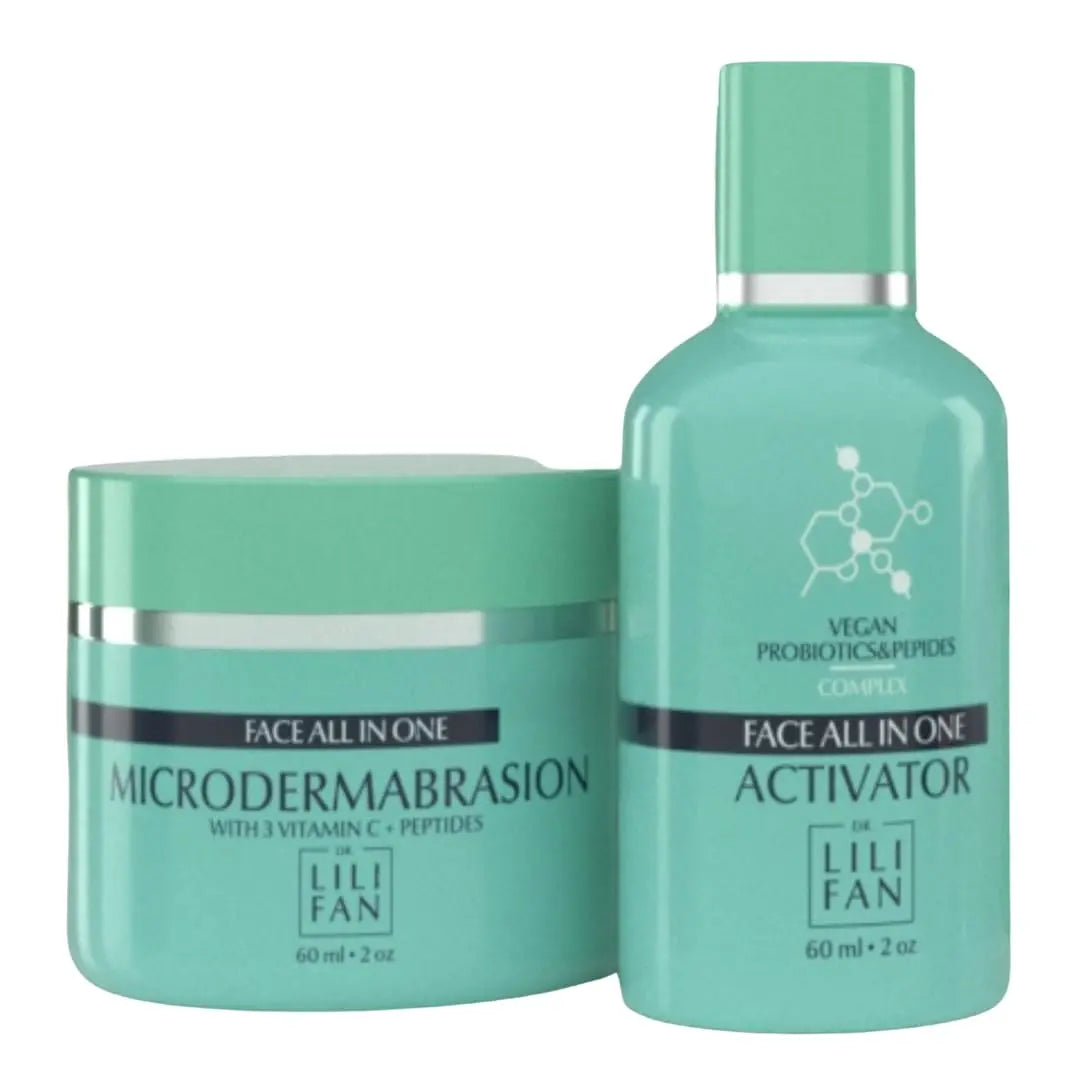 Dr Lili Fan Probiotic All-In-One Microdermabrasion Kit with Vitamin C and Peptides. Your At-Home Spa Treatment. Get Radiant, Healthy-Looking Skin. 2 fl oz Dr Lili Fan buy australia supplements