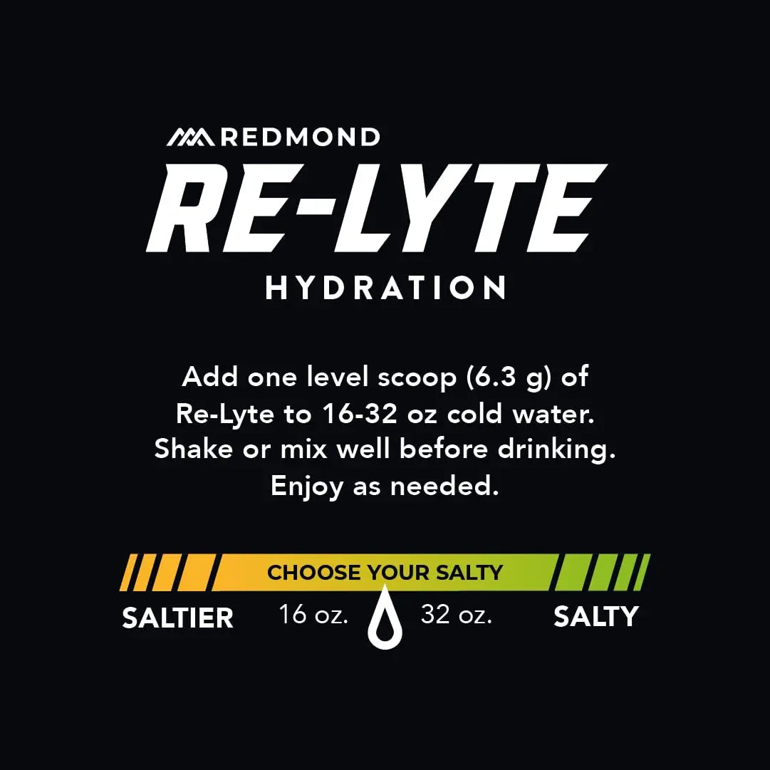 REDMOND Re-Lyte Hydration Electrolyte Powder Drink Mix Variety (7 Stick Packs) REDMOND
