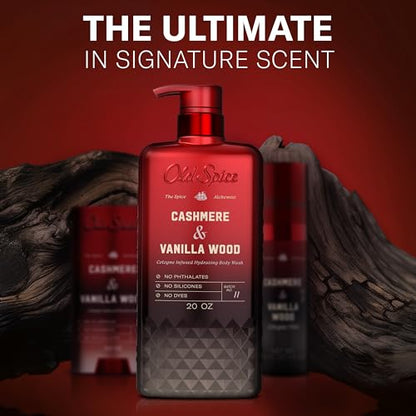 Old Spice Body Wash for Men, The Spice Alchemist Collection, 24/7 Cologne Infused Hydration, No Trade Off Formula Old Spice