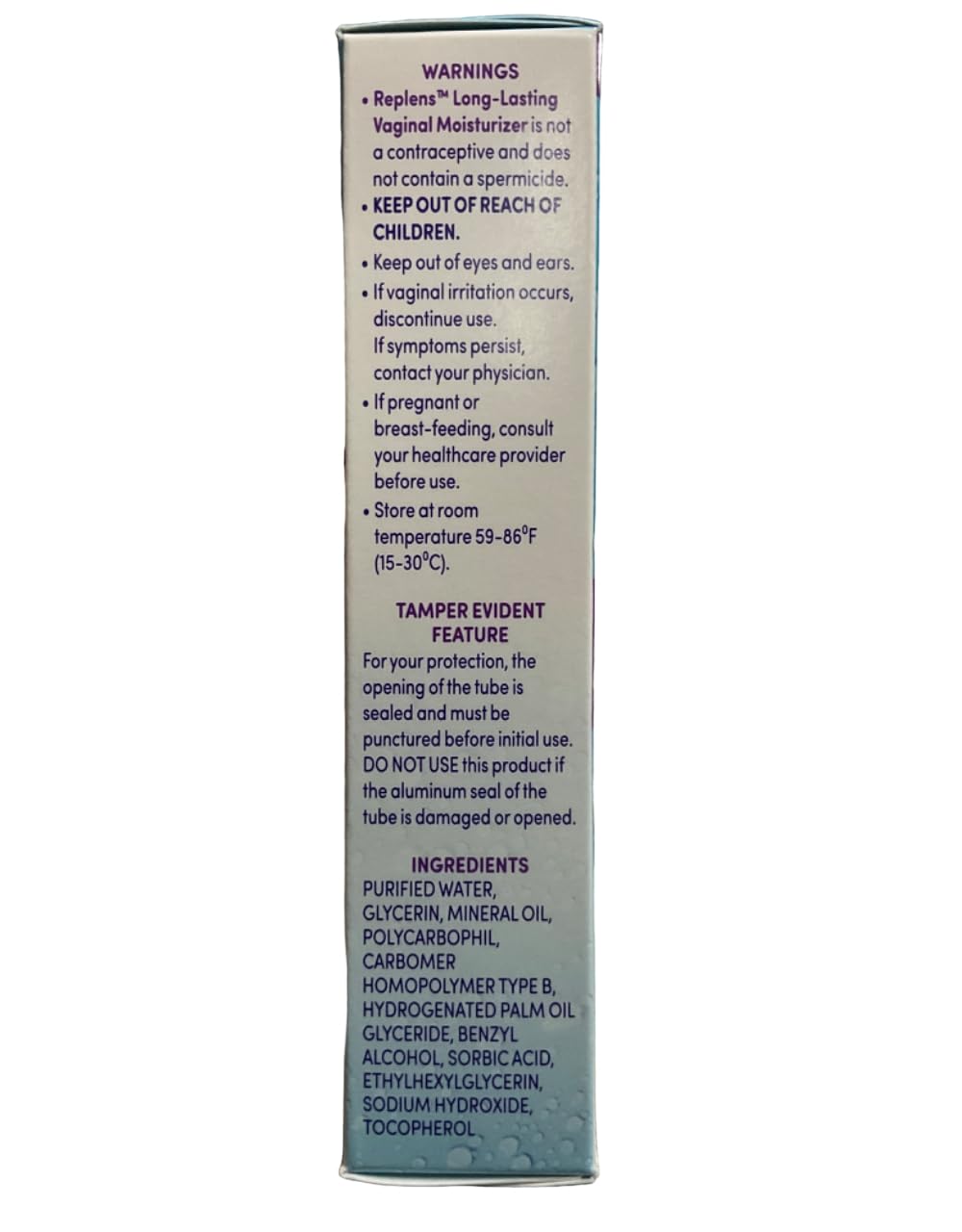 Replens Long-Lasting Vaginal Moisturizer with Reusable Applicator, 1.23 Ounce Replens buy australia supplements