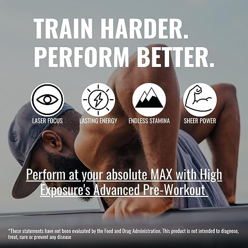 High Exposure Pre Workout Energy Mix | Pre Workout Powder for Men and Women High Exposure buy australia supplements