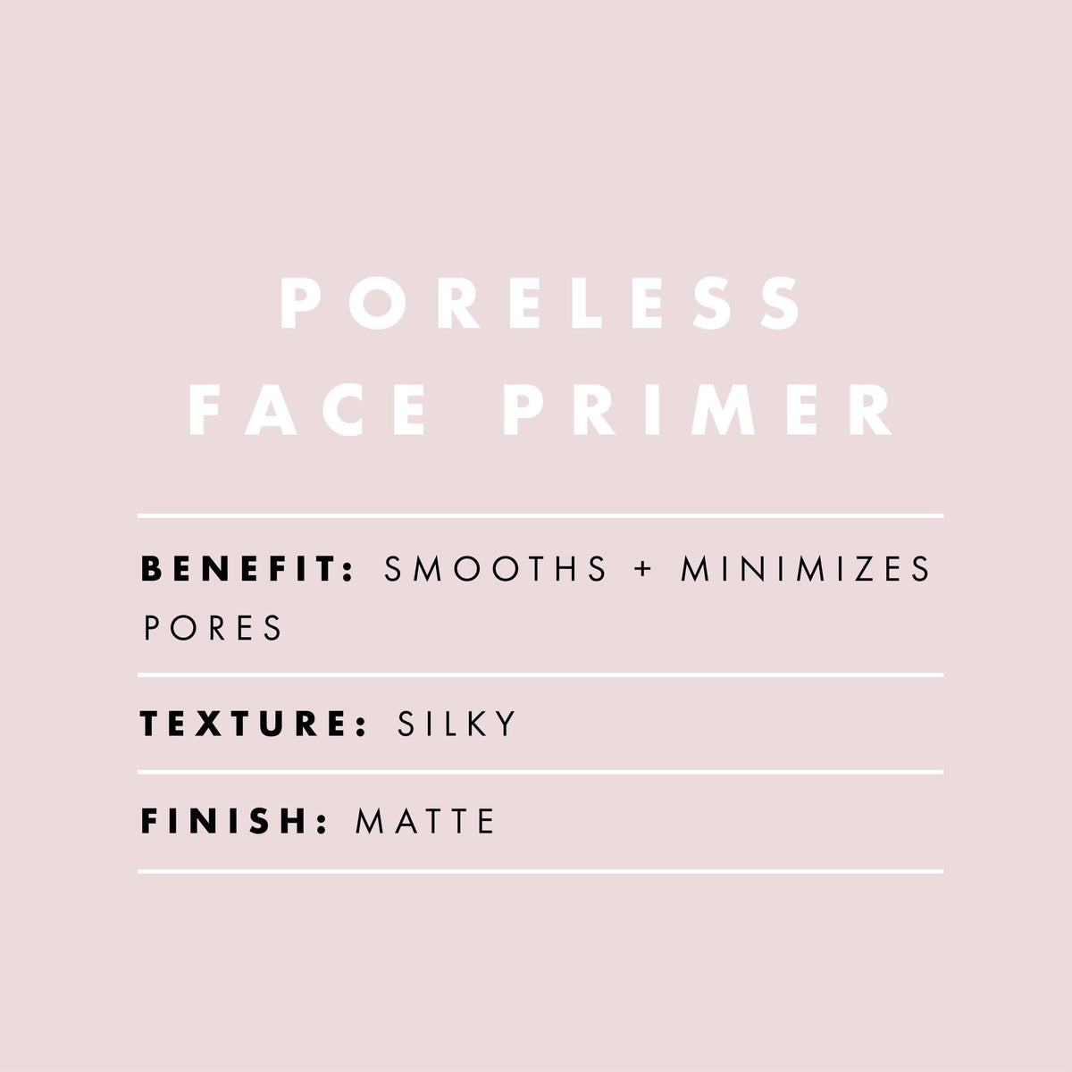 e.l.f. Poreless Face Primer, Skin-Smoothing Matte Makeup Base, Minimizes Pores & Fine Lines, Long-Lasting Foundation Primer with Tea Tree & Vitamins A & E, Vegan & Cruelty-Free e.l.f.