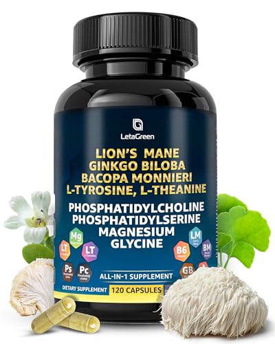 LetaGreen Organic Lions Mane Supplement Capsules - 120 Real Mushrooms Lion's Mane LetaGreen buy australia supplements