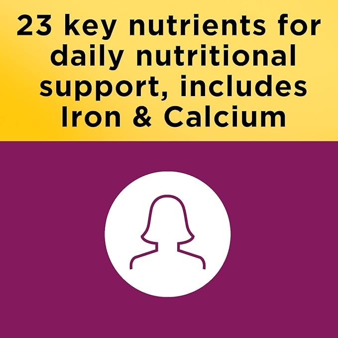 Nature Made Women's Multivitamin Tablets, 300 Count for Daily Nutritional Support Nature Made