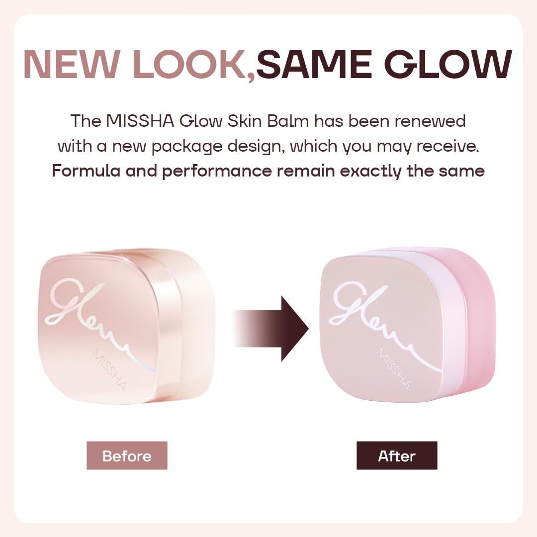 MISSHA Glow Skin Balm 4-in-1 Primer Moisturizing Cream 1.69 oz MISSHA
