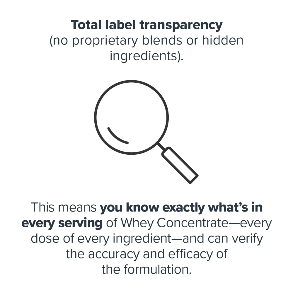 LEGION Whey Protein Powder - Naturally Flavored Whey Protein Concentrate with BCAAs - Supports Muscle Growth & Recovery, Gluten Free, No Added Sugar Protein Powder - Vanilla Flavor (30 Servings)