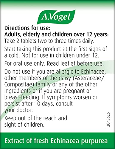 A.Vogel Echinaforce Echinacea Tablets | Relieves Cold & Flu Symptoms by Strengthening A.Vogel buy australia supplements