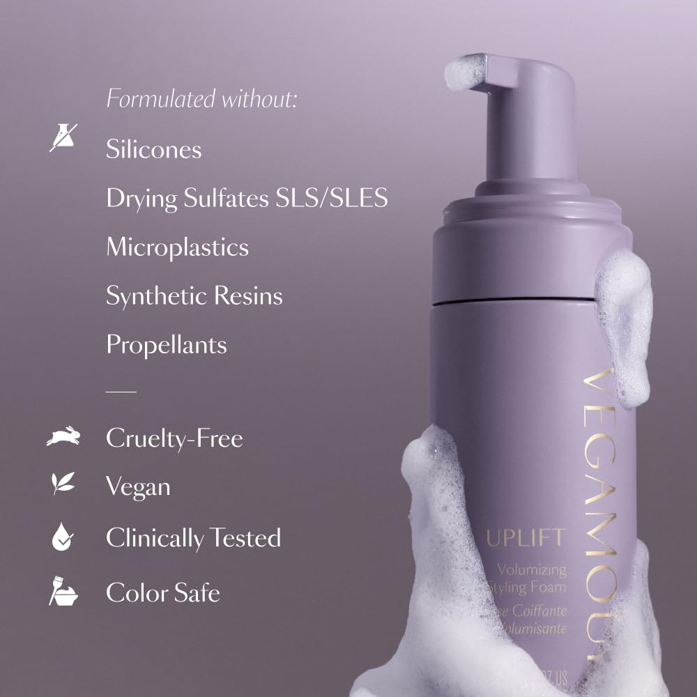 Uplift Volume Trio Kit with Shampoo, Conditioner, & Styling Foam for Volumizing & Fuller Looking Hair VEGAMOUR buy australia supplements