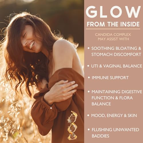 SACRALMOON Candida Cleanse - 8 Cleansing Ingredients for Digestive Support and Feminine Care SACRALMOON buy australia supplements