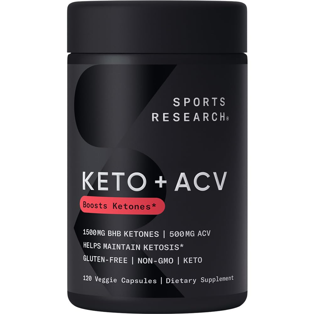 Sports Research® Keto ACV Capsules - Diet Kit System with 500mg of Apple Cider Vinegar Sports Research buy australia supplements