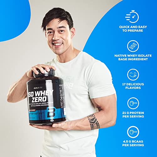 BioTechUSA Iso Whey Zero, Lactose, Gluten, Sugar Free, Premium Whey Protein Isolate, 500 g, Salted Caramel BioTechUSA buy australia supplements