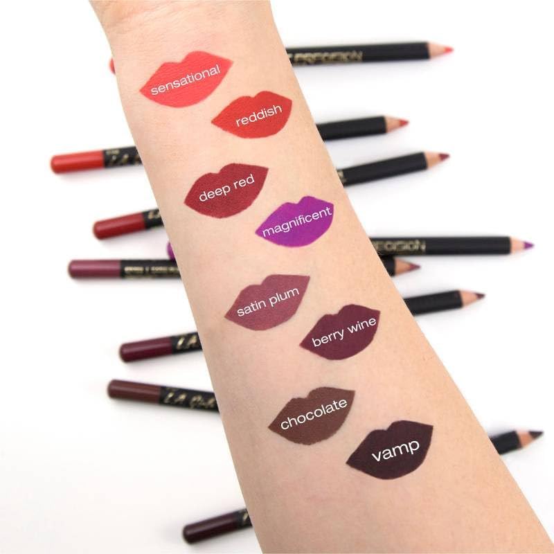 L.A. Girl Perfect Precision Lipliner, Vamp GP726 L.A. Girl