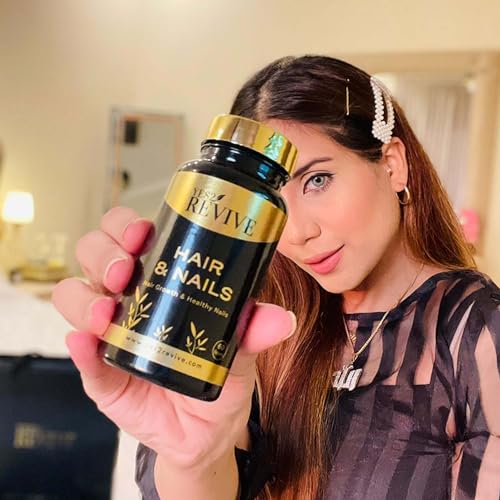 YES2 REVIVE Hair Nails Growth - Includes Marine Collagen, Ascorbic Acid, MSM & Vitamin C for Men and Women Skin, Longer, Strength, Thicker YES2 REVIVE buy australia supplements
