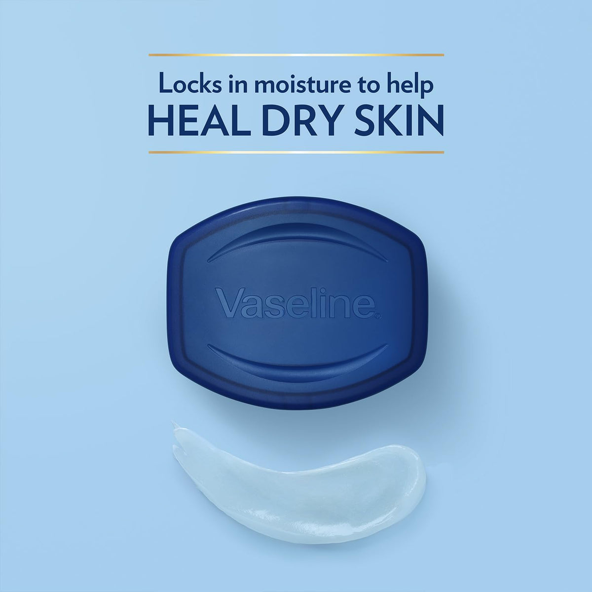 Vaseline Petroleum Jelly Travel-Friendly Jar 2-Pack + Lip Therapy Stick Vaseline