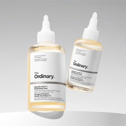 The Ordinary Glycolic Acid 7% Exfoliating Toner, Brightening and Smoothing Daily Toner for More Even-Looking Skin Tone, 8.1 Fl Oz The Ordinary