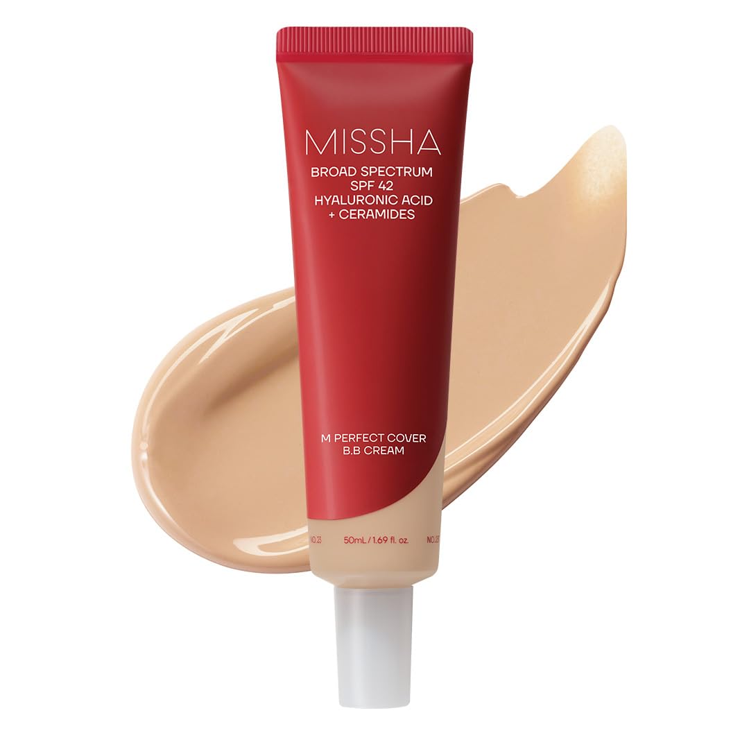 MISSHA M Perfect Cover BB Cream No.23 Natural Beige SPF 42 PA+++ 1.69 oz MISSHA