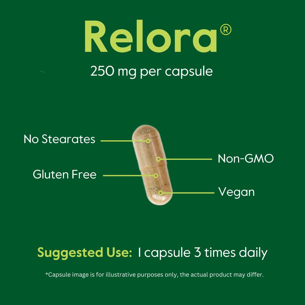 BESTVITE Filler-Free Relora 250mg (240 Vegetarian Capsules) (120 x 2) – Clinically Researched – No Stearates – Vegan – No Fillers – Supports the Management of Occasional Stress* BESTVITE buy australia supplements