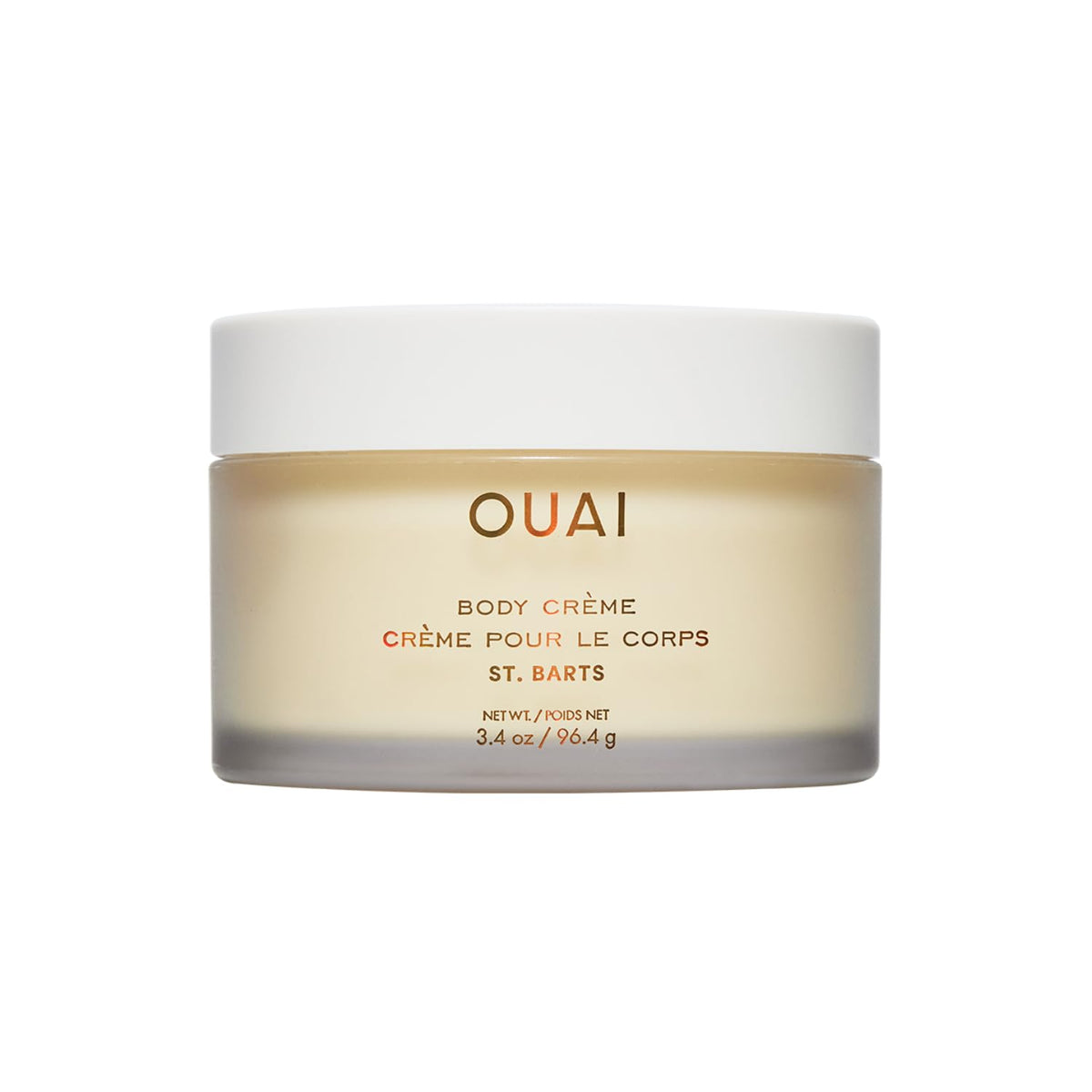 OUAI Body Creme, St. Barts Travel Size - Hydrating Body Cream (3.4 oz) OUAI