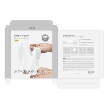 SUNGBOON EDITOR Deep Collagen Overnight Mask, Hydrating, Wrinkle care, 4ea SUNGBOON EDITOR