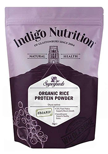 Indigo Herbs Organic Rice Protein Powder 1kg Indigo Herbs buy australia supplements