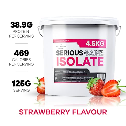 The Bulk Protein Company, Serious Gainz Isolate – 4.5kg – Whey Protein Powder The Bulk Protein Company buy australia supplements