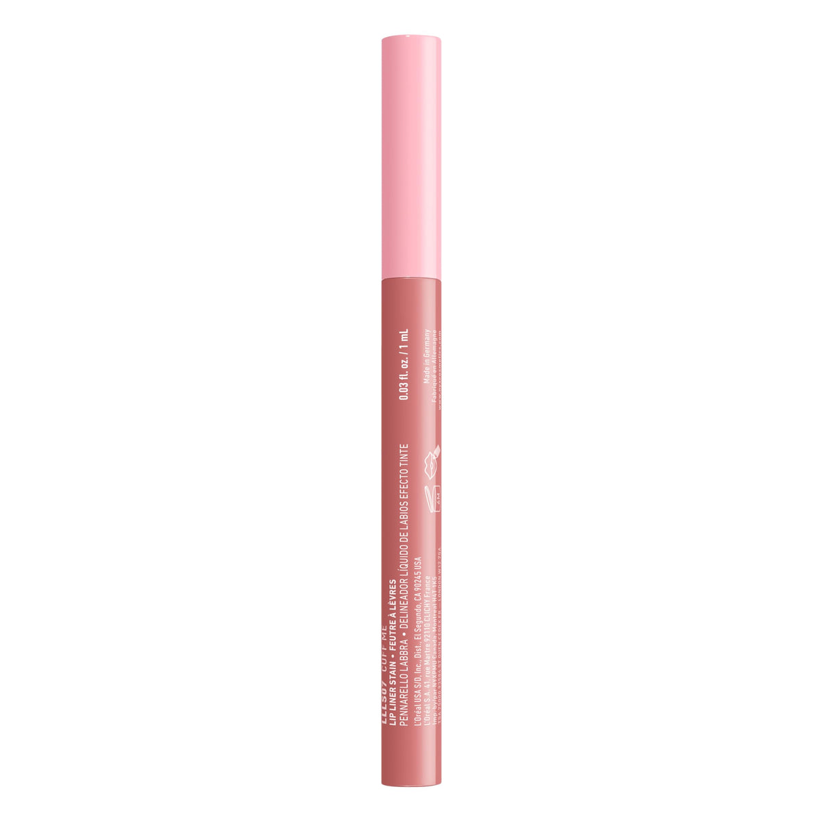 NYX PROFESSIONAL MAKEUP Lip Lingerie Liner Stain, Seamless Make Up with All-Day Stain, Waterproof Lip Stain Finish - Cuff Me NYX PROFESSIONAL MAKEUP