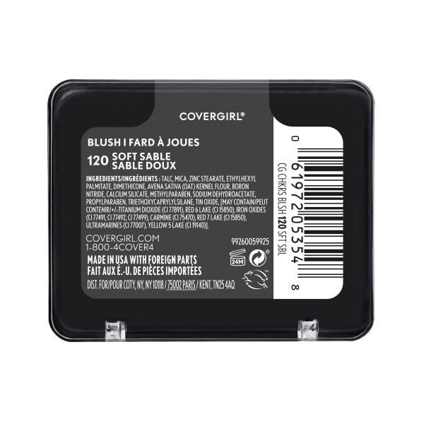 COVERGIRL - Cheekers Blush, Soft, blendable, lightweight formula, easy & natural look, 100% Cruelty-Free COVERGIRL