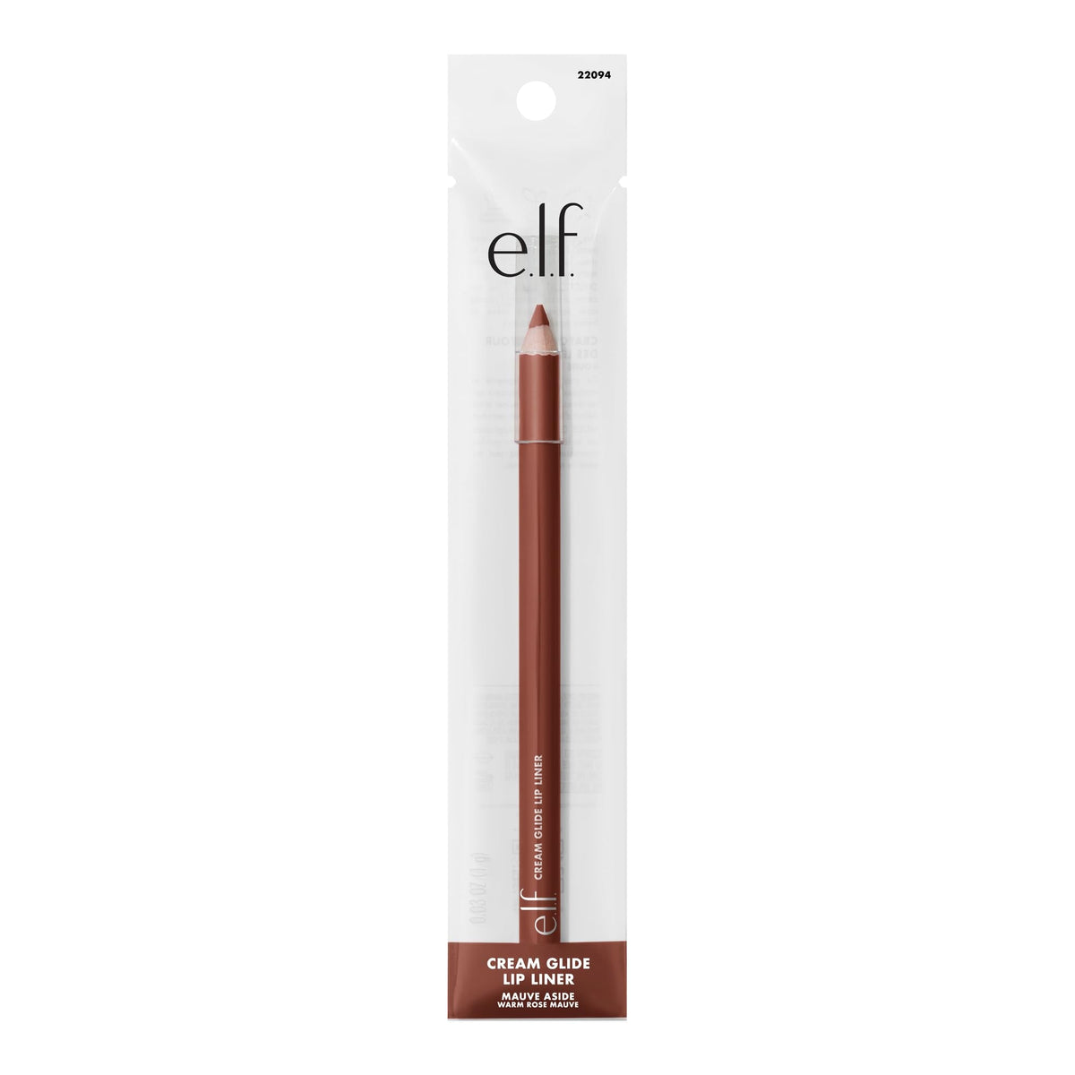 e.l.f. Cream Glide Lip Liner, Mauve Aside e.l.f.