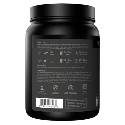 Transparent Labs Bulk Black Pre Workout - Clinically Dosed, Sugar Free Preworkout for Men and Women with Beta Alanine Powder, Citrulline Malate, & Caffeine - 30 Servings, Black Cherry