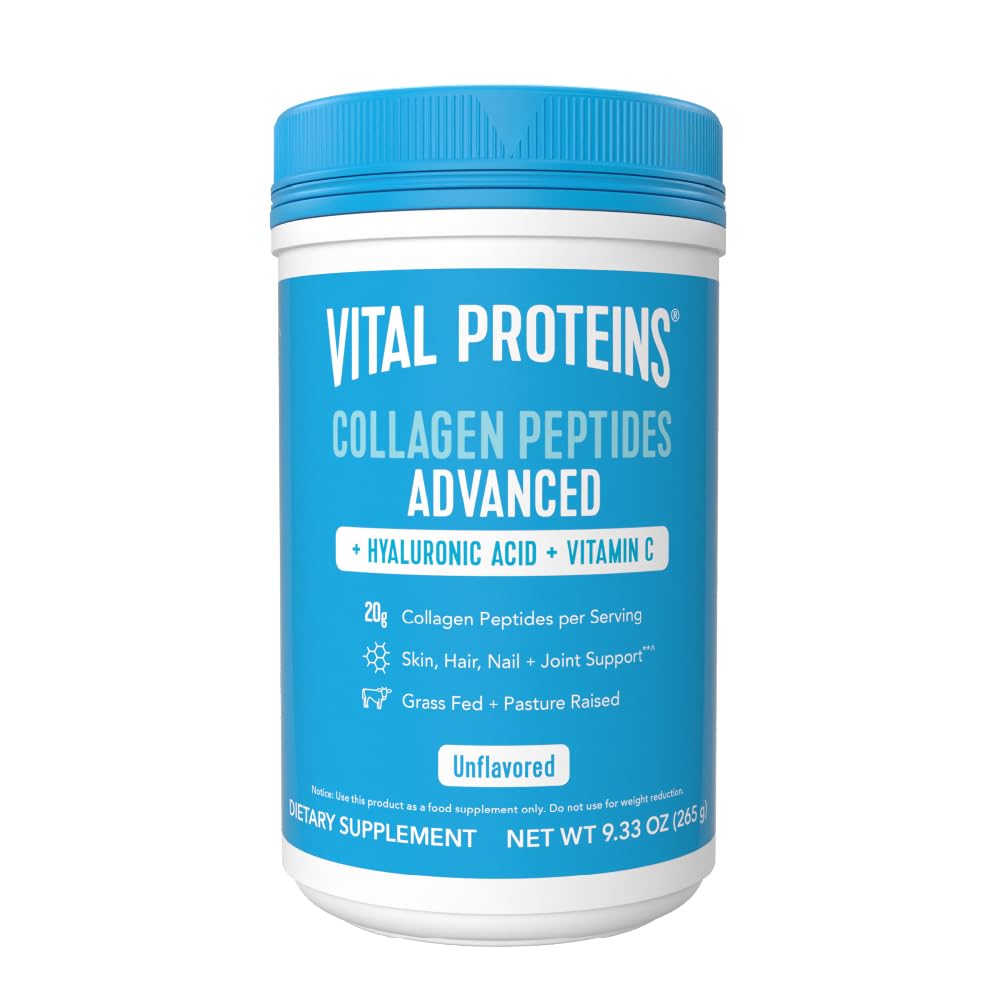 Vital Proteins Collagen Powder Supplement Hydrolyzed Peptides with Hyaluronic Acid Vital Proteins buy australia supplements