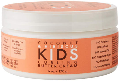 Shea Moisture Coconut & Hibiscus KIDS Curling Butter Crème 6 oz Shea Moisture