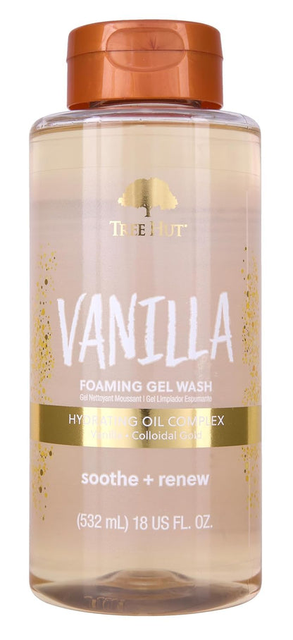 Tree Hut Body Wash, Vanilla, 18 Fl Oz Tree Hut