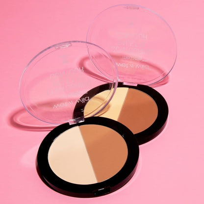 wet n wild MegaGlo Contour Palette, Dulce De Leche | Contouring Powder Face Kit | Flawlessly Sculpted Face wet n wild
