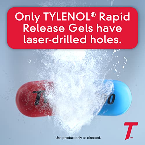 Tylenol Extra Strength Acetaminophen Rapid Release Gels for Pain & Fever, 50 Count Tylenol buy australia supplements