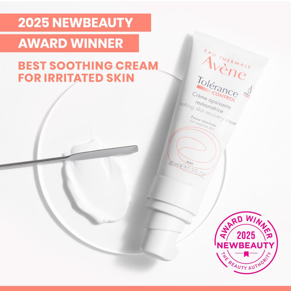 Avène Tolerance Control Soothing Skin Recovery Cream, for Hypersensitive Dry Skin, Restores Skin Barrier, Calms sensations of skin discomfort Avène