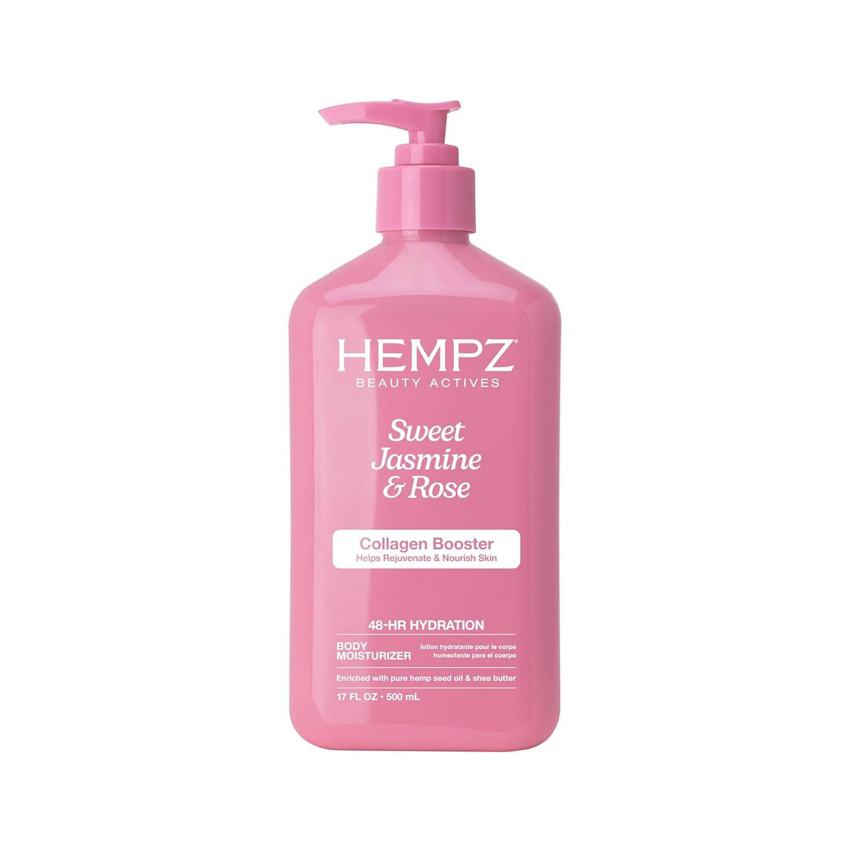 Hempz Sweet Jasmine & Rose Moisturizing Body Lotion - 17 Fl Oz Hempz