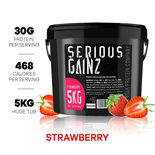 The Bulk Protein Company, SERIOUS GAINZ - Whey Protein Powder - Weight Gain, Mass Gainer The Bulk Protein Company buy australia supplements