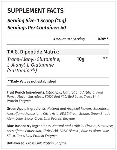 Metabolic Nutrition, TAG, Trans Alanyl Glutamine, 100% L-Glutamine Peptide Powder Metabolic Nutrition buy australia supplements