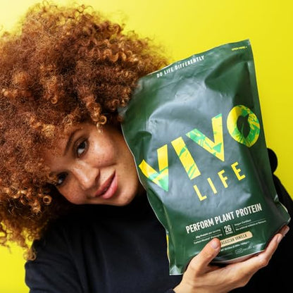 Vivo Life Perform Raw Cacao Flavour Vegan Protein Powder - BCAA Pea & Hemp Blend Vivo lifeBuy Supplements Australia