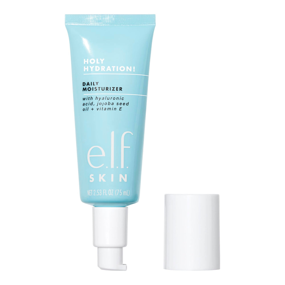 e.l.f. SKIN Holy Hydration! Daily Hydration Moisturizer, Lightweight Face Cream, Hydrating with Aloe & Jojoba, Smooths & Softens Skin, All Skin Types e.l.f.
