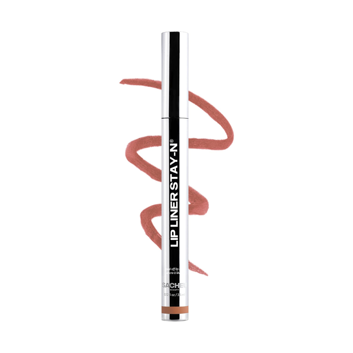 Sacheu Lip Liner STAY-N Peel Off Lip Stain, Longwear, p-INKED Sacheu
