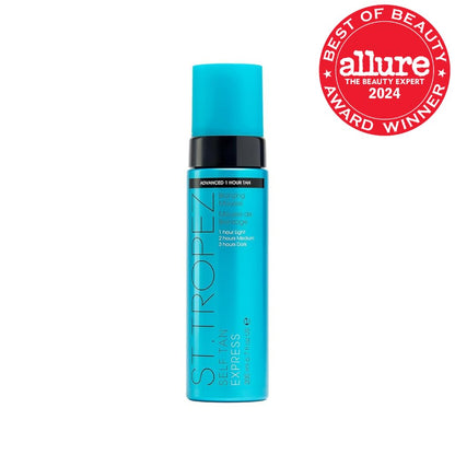 St.Tropez Light/Medium/Dark 1-3 hr Express Mousse for a Streak-Free, Natural Sunless Tan with Fast Application and Flawless Results, Cruelty-Free & Vegan, 6.7 fl oz St.Tropez