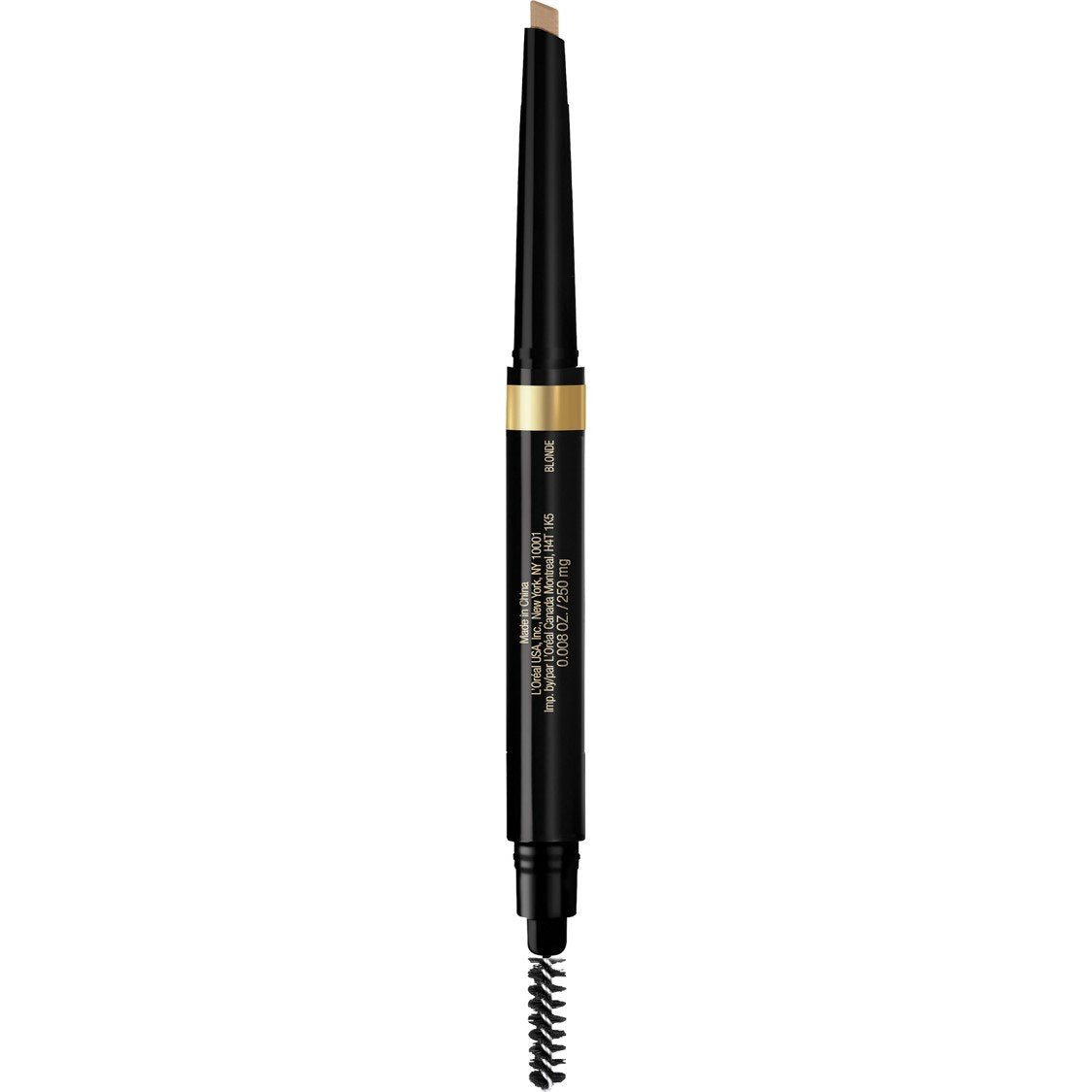 L'Oreal Paris Brow Stylist Shape & Fill Mechanical Eye Brow Makeup Pencil, Blonde, 0.008 oz. L'Oreal Paris