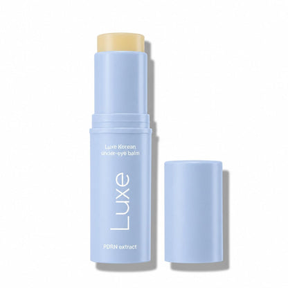 LUXE Korean Under Eye Balm – Lift & Firm 3-in-1 Multi Balm Stick, Hydrating, Smoothing, and Refreshing Eye Care for Dark Circles, Puffiness, and Fine Lines, with PDRN Collagen Extract LUXE