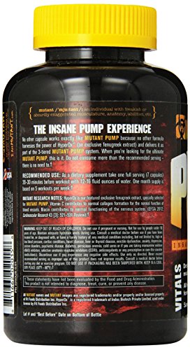 Mutant Pump – Pre-Workout Capsules, Gives You The Insane Pump You Demand Mutant buy australia supplements