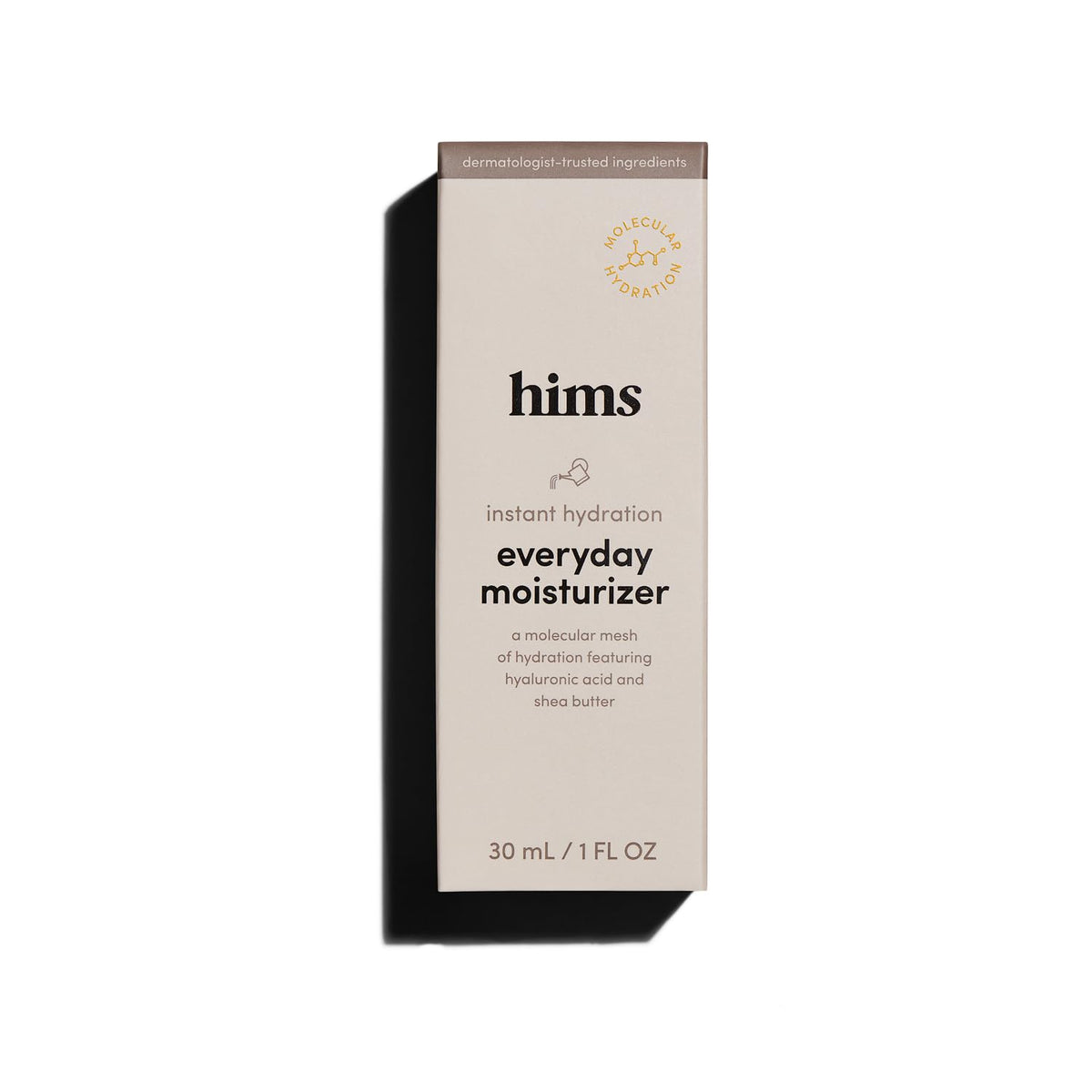 hims Everyday Moisturizer, Hyaluronic Acid, Non-Greasy Face Cream, 1 Fl Oz HIMS & HERS
