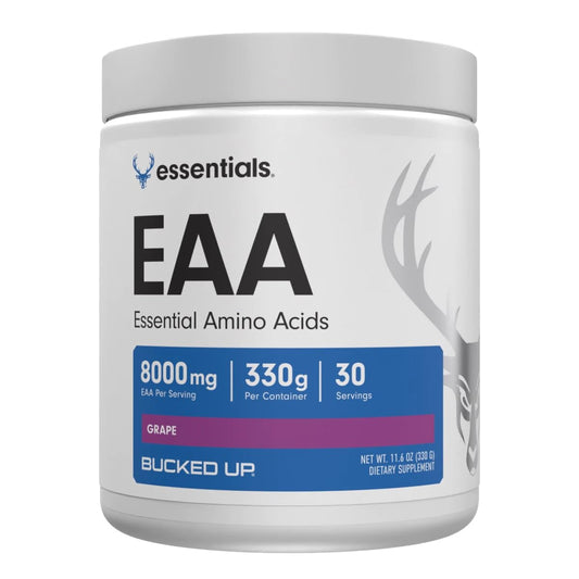 Bucked Up Essential Amino Acids - EAA Powder - Easy Mix, Non Clumping Formula - for Pre/Intra Workout - Pina Colada Flavor - 30 Servings - 11.6 oz