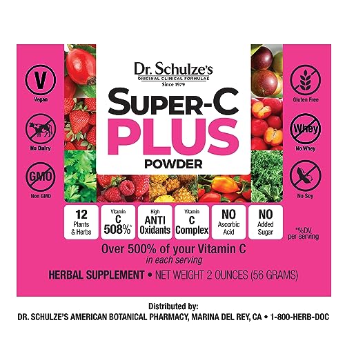 Dr. Schulze's | Super-C Plus Powder | Vitamin C Complex | Clinical Herbal Formula Dr. Schulze's buy australia supplements