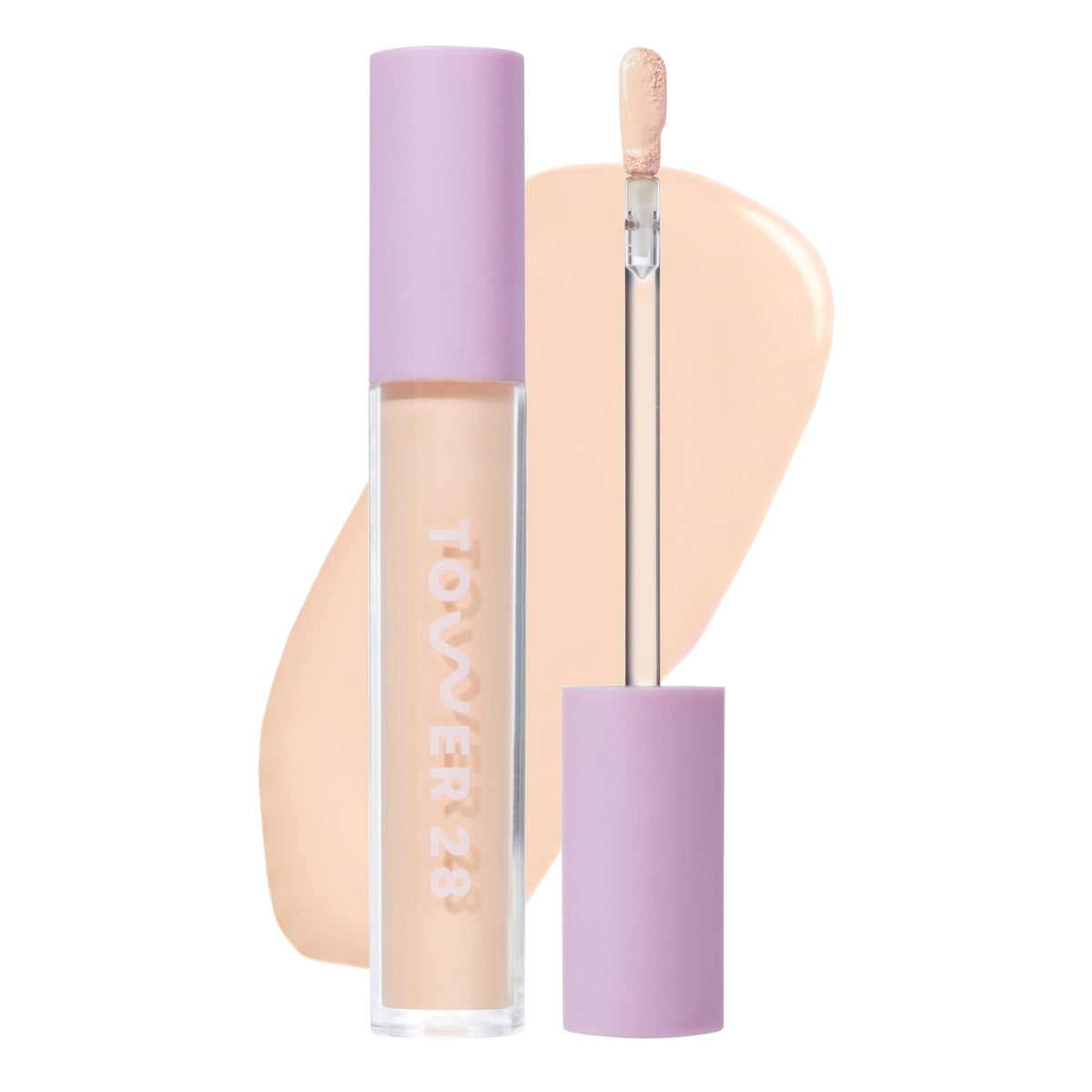 Tower 28 Swipe Serum Hydrating Concealer, 4.0 Light/Medium Cool (0.22 oz) Tower 28